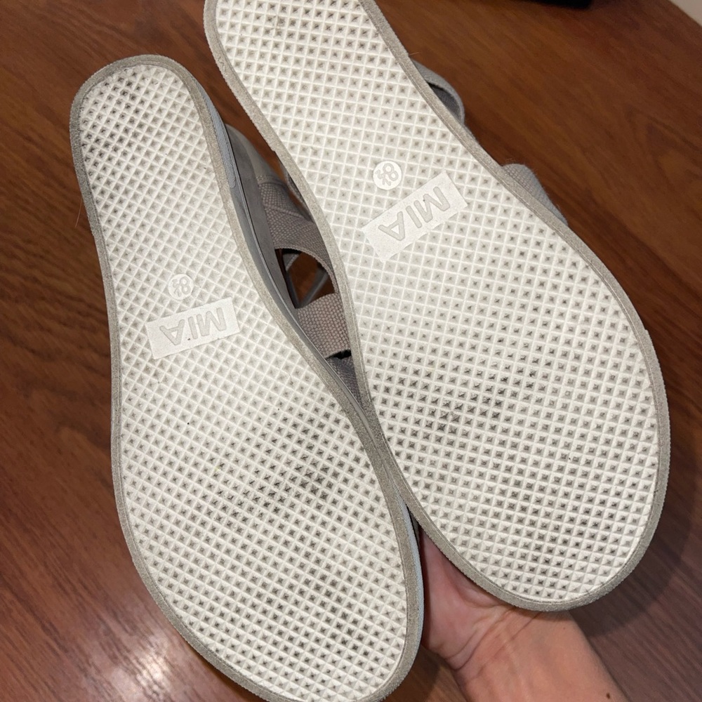 Tan wedges